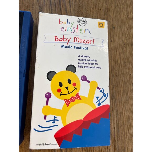 Baby Einstein Baby MacDonald Van Gogh Newton Mozart VHS Lot of 5 Movies - Picture 2 of 8